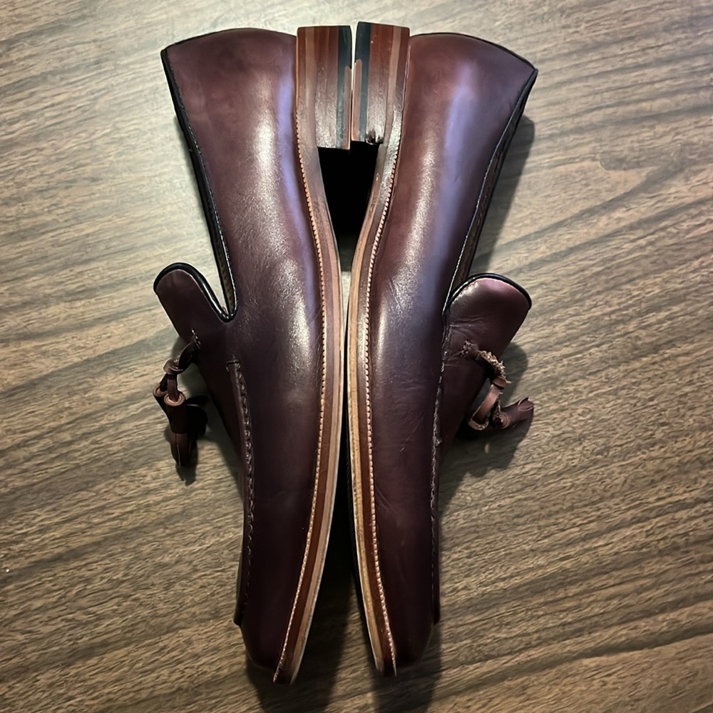 Blake McKay Size 8 Leather Tassel Loafers - Picture 5 of 7